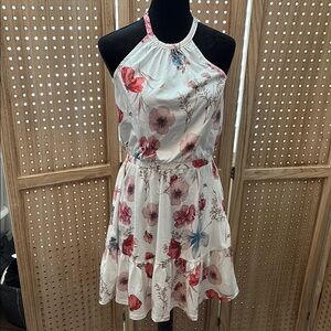 Floral Halter Dress‎